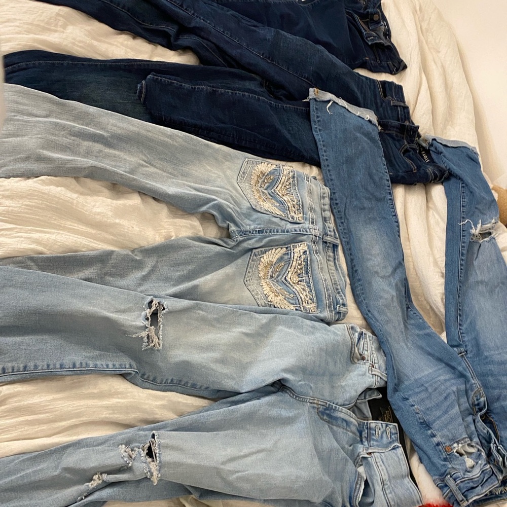 Stylish Light Blue Boyfriend Jeans